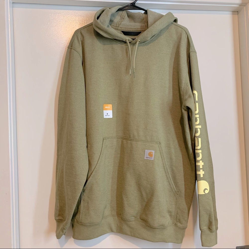 Carhartt olive green hoodie